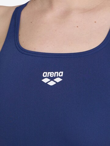 ARENA Bustier Sportbadpak 'FINDING' in Blauw