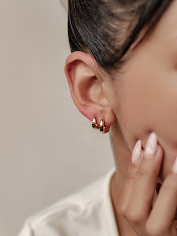 Hey Happiness Ohrringe 'Dome' in Gold