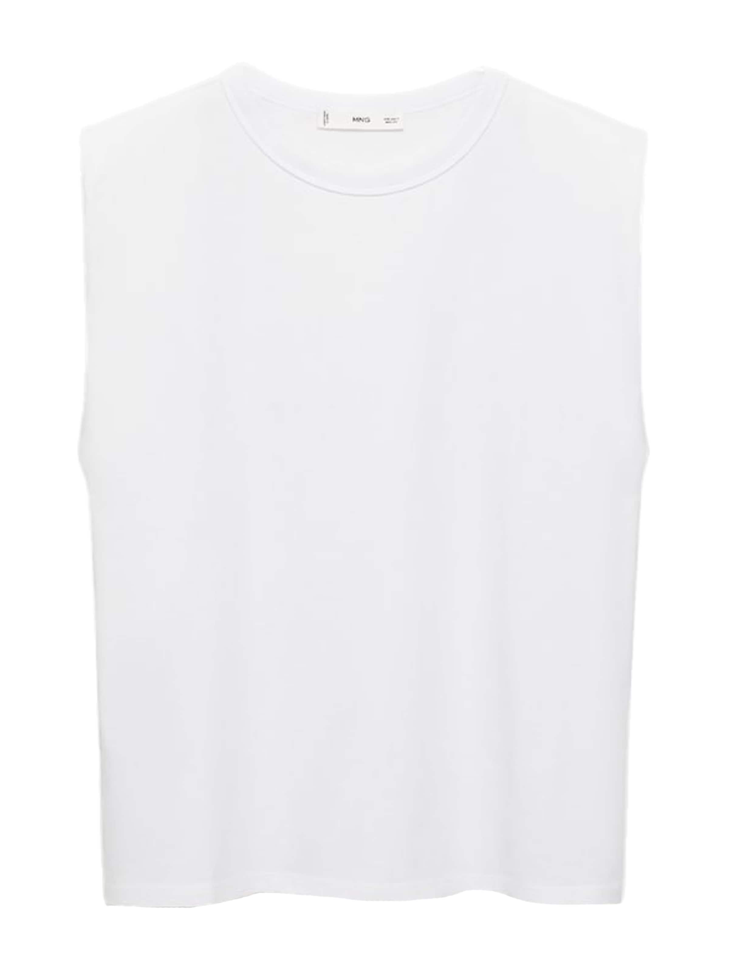 MANGO Overdel 'VIRI' i hvid: forside