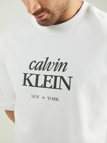 Calvin Klein Jeans Μπλουζάκι σε λευκό