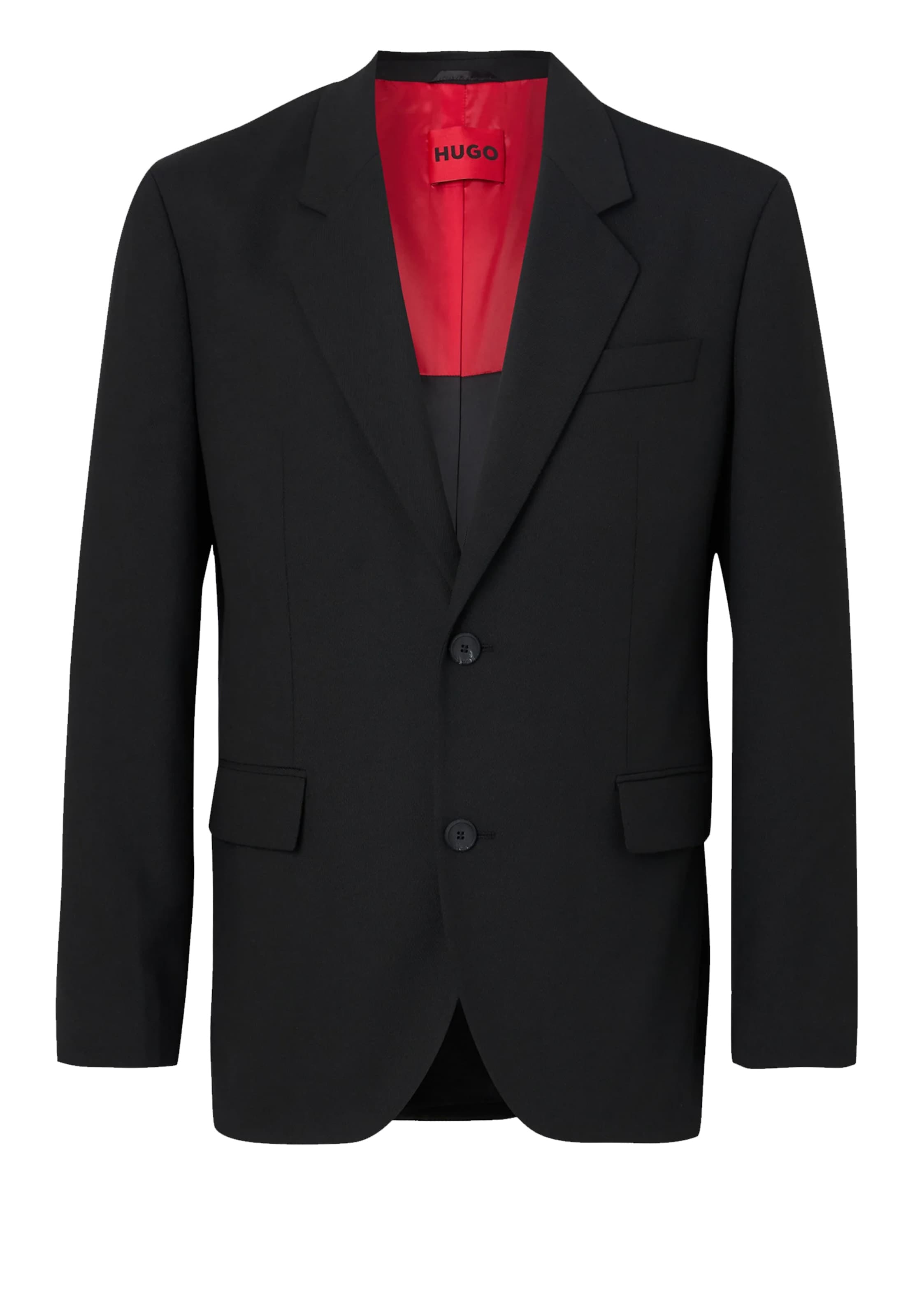 HUGO Regular fit Suit Jacket 'Karlo' in Black: front