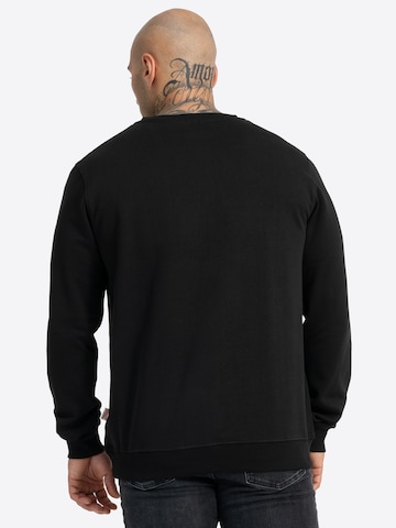 LONSDALE Sweatshirt 'Go Sport' in Schwarz