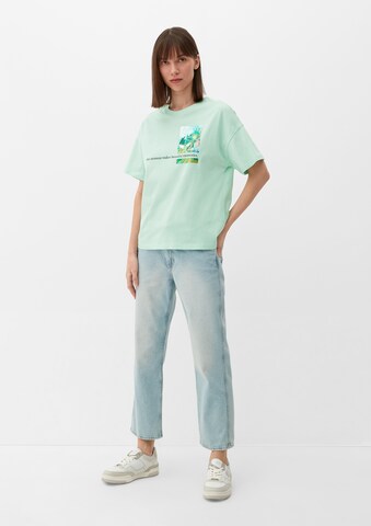 T-shirt s.Oliver en vert