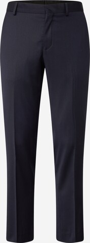 SELECTED HOMME Обычный Плиссированные брюки 'SLHSLIM-MYLOBILL' в Синий: спереди