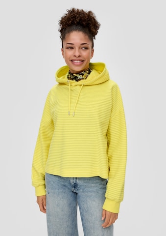 QS Sweatshirt in Yellow: front