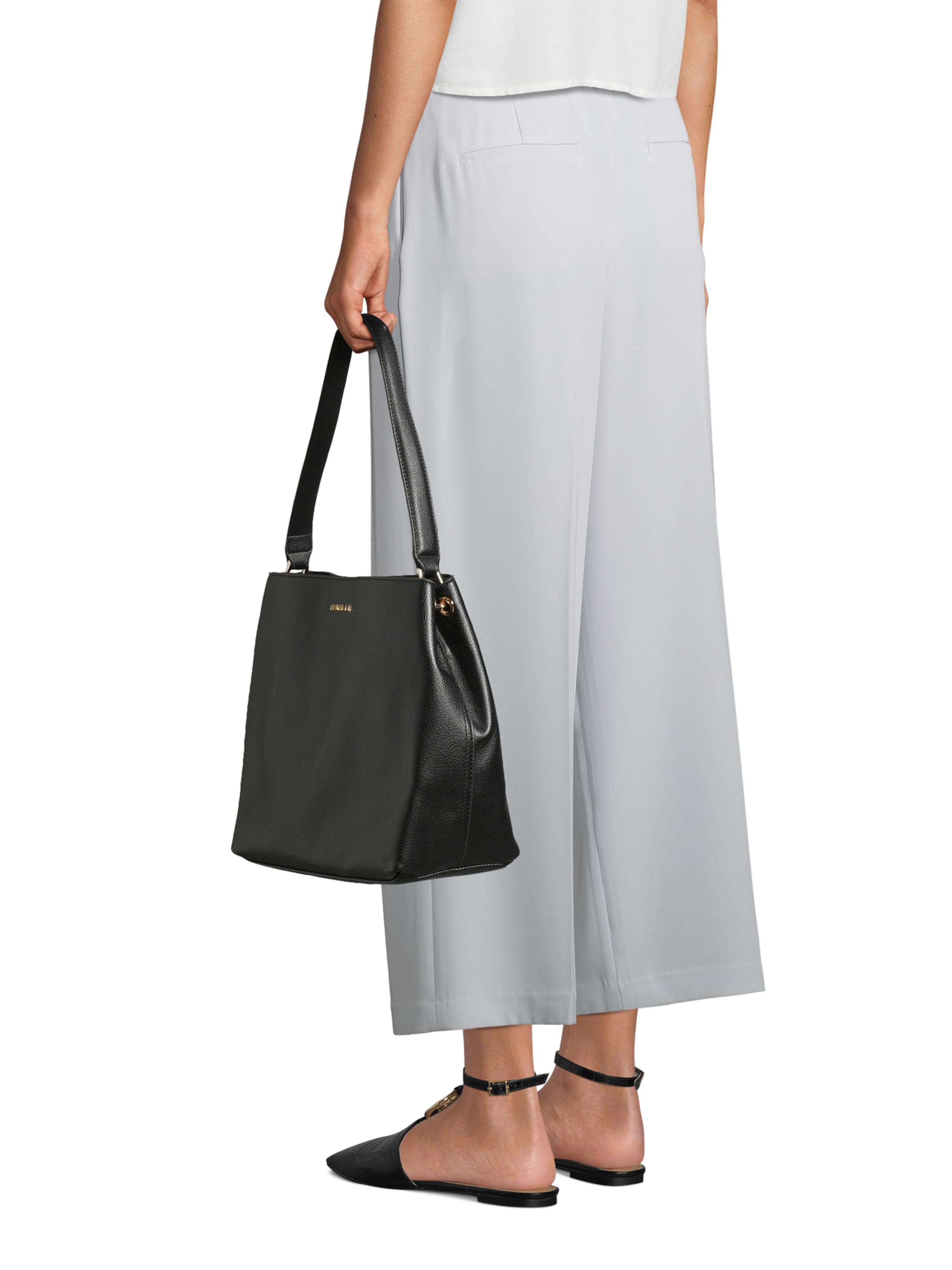 BALDININI Shoulder Bag 'Margaret 002' in Black: front