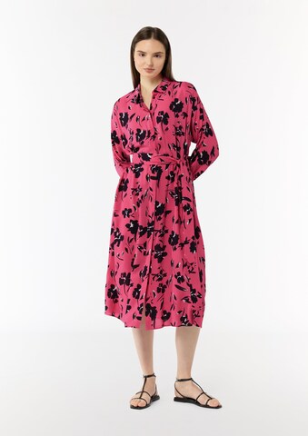 comma casual identity Skjortklänning i rosa