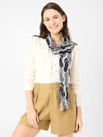 Écharpe CODELLO en noir : devant