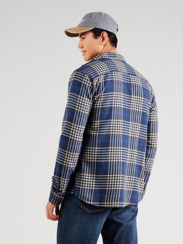 Only & Sons Slim fit Button Up Shirt 'ONSGUDMUND' in Blue