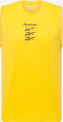 Reebok Sport Functioneel shirt in Goud: voorkant