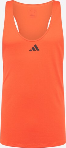 ADIDAS PERFORMANCE - Camiseta funcional 'Workout Stringer' en rojo: frente