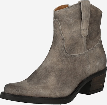 Apple of Eden - Botas pelo tornozelo 'EVIE' em cinzento: frente