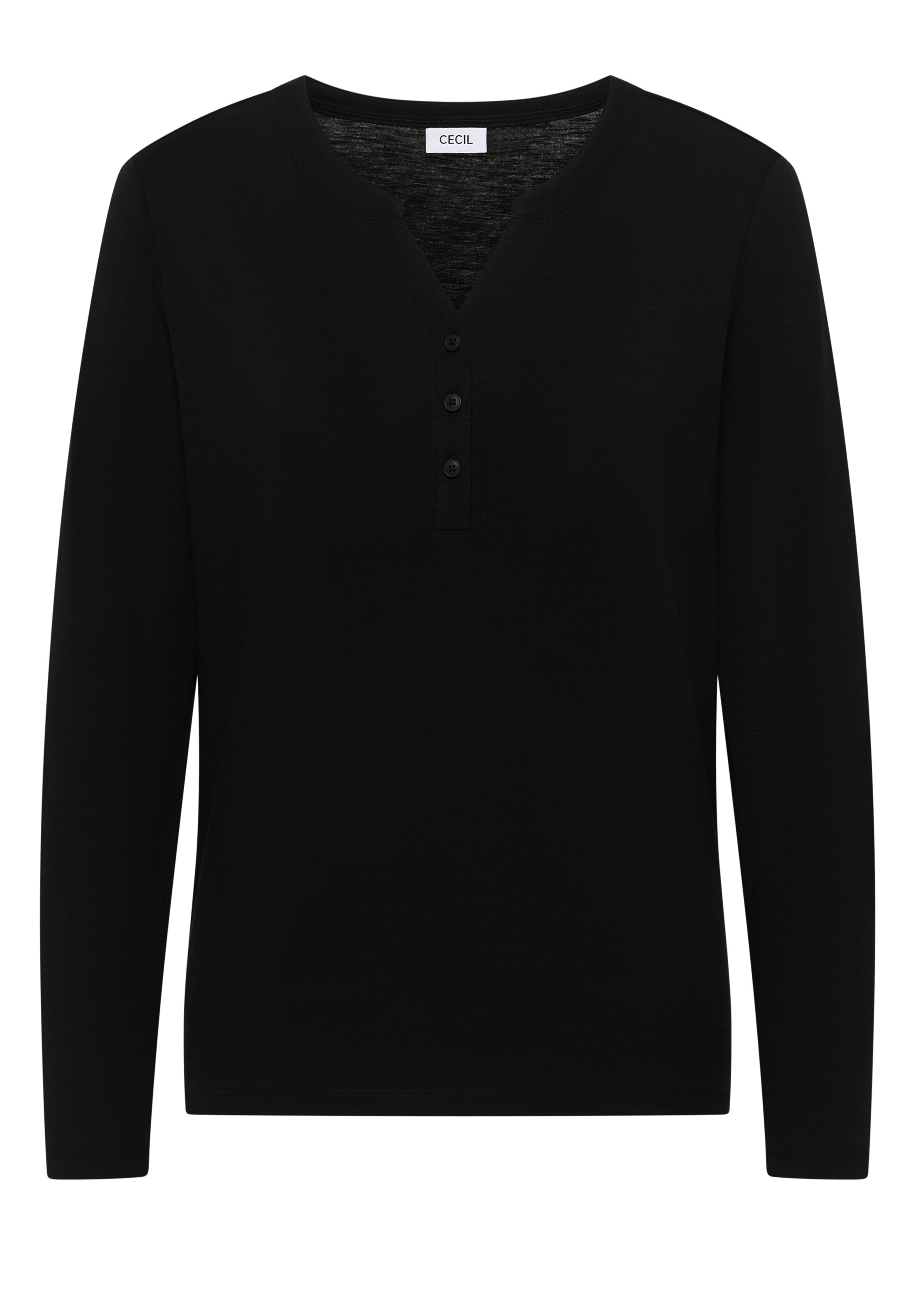 CECIL Shirt in Black: front