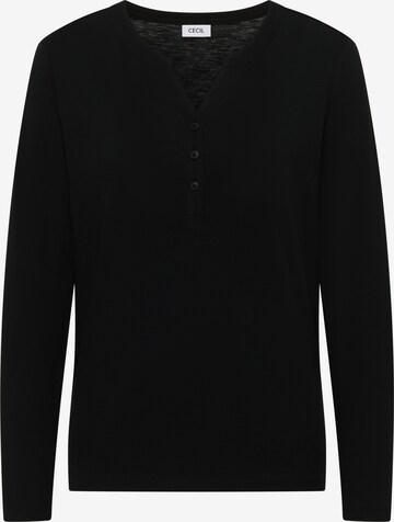 CECIL Shirt in Black: front