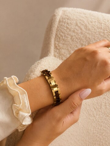 Holzwerk Bracelet 'LEHNSEE' in Gold