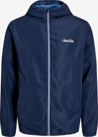 Veste mi-saison 'Oliver' JACK & JONES en bleu : devant