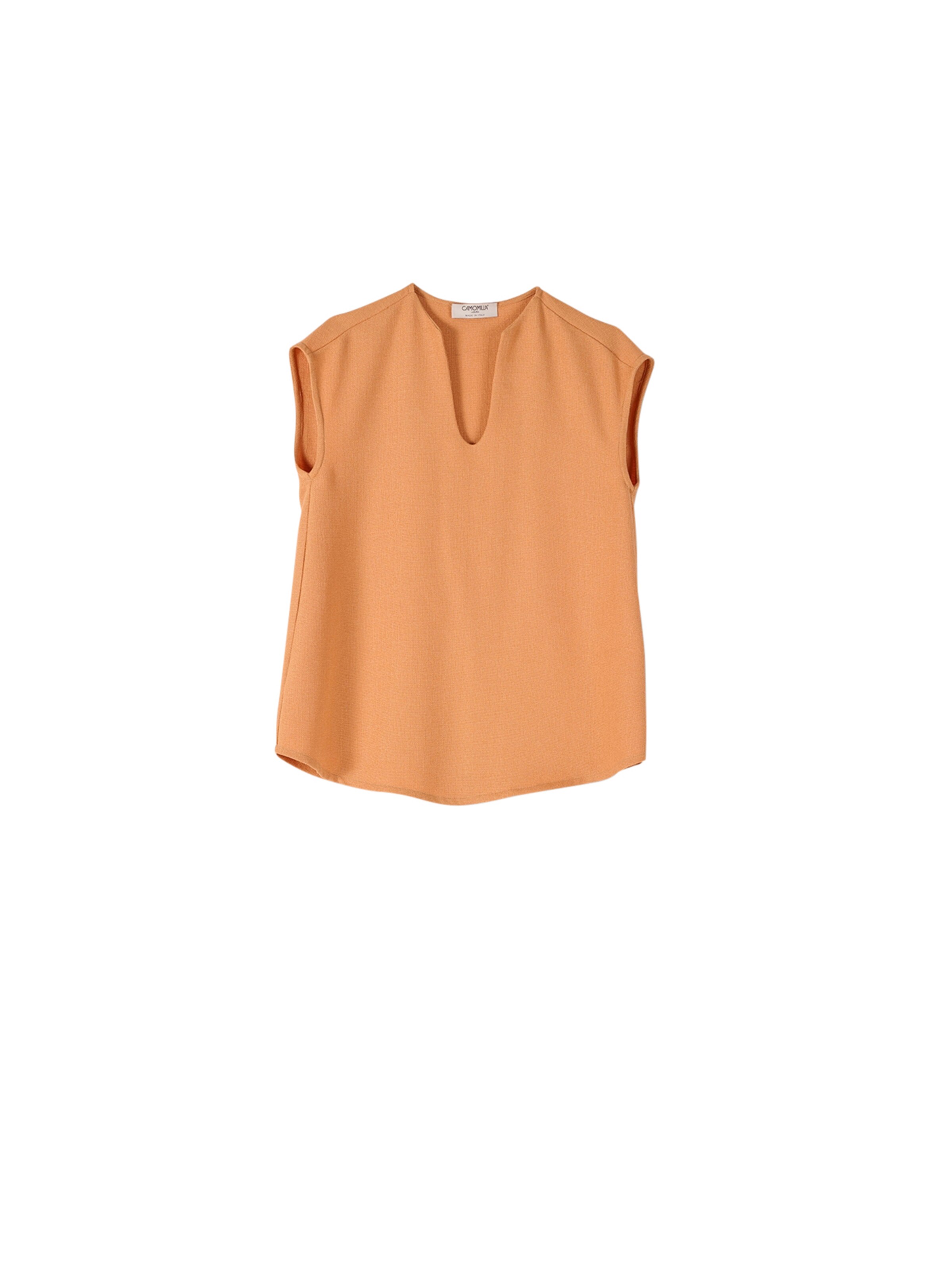 Top di Camomilla Italia in marrone: frontale