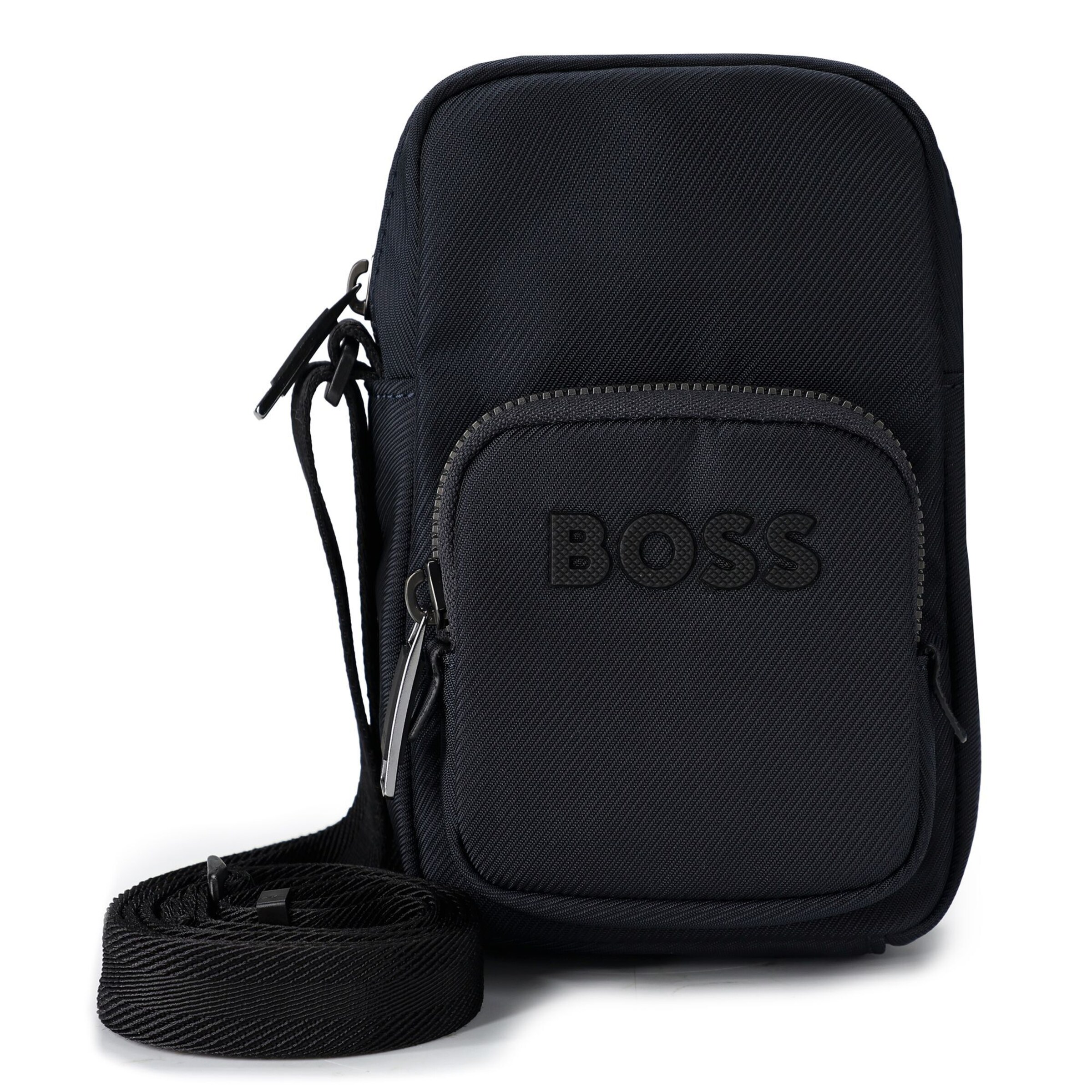 Sac à bandoulière 'Catch 3.0' BOSS en noir : devant