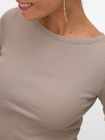 VERO MODA Shirt 'AWTHEA' in Brown