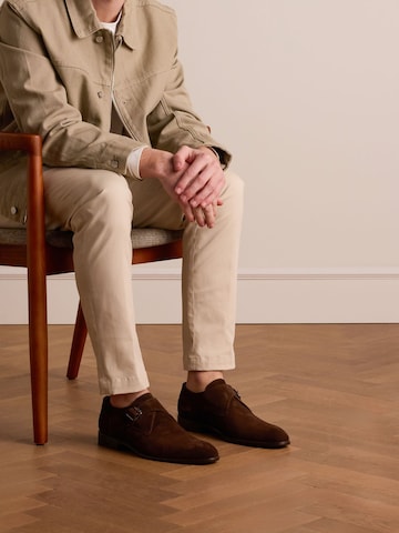 Chaussure basse MANFIELD en marron