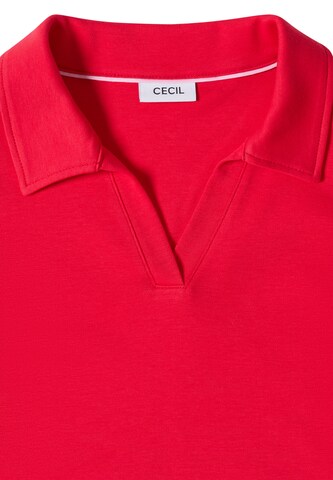 CECIL Poloshirt in Rot