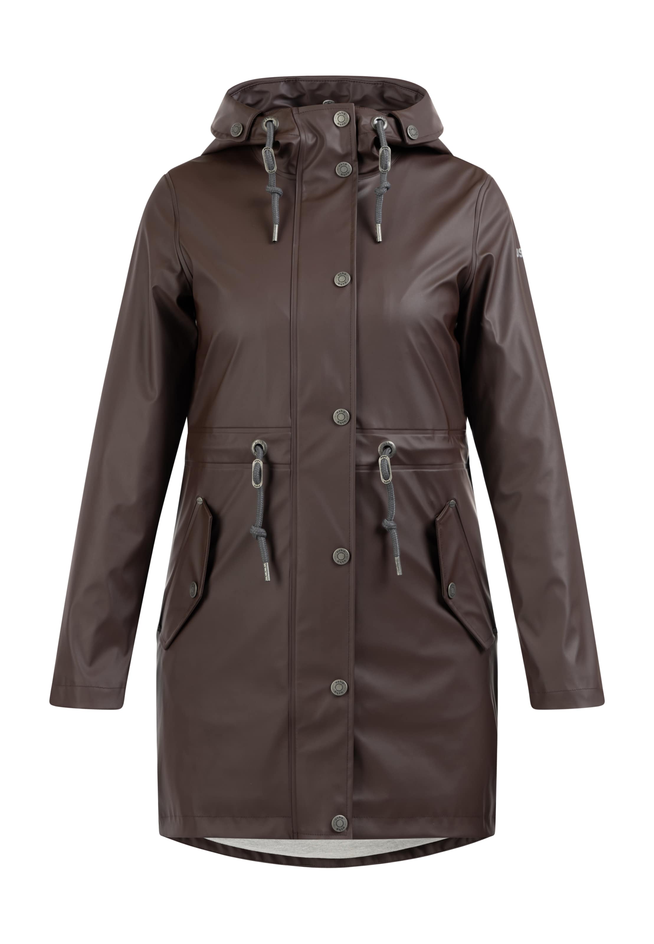 Usha Funkčný kabát - Hnedá: predná strana