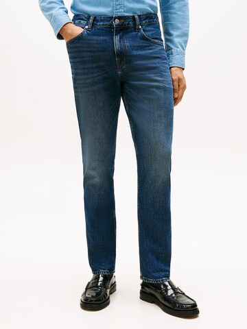 Regular Jeans 'Denton' de la TOMMY HILFIGER pe albastru: față
