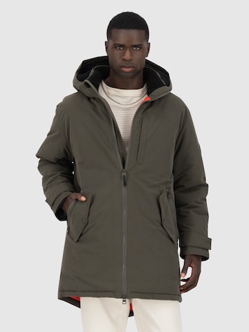 Parka invernale 'NoelAK' di Alife and Kickin in grigio: frontale