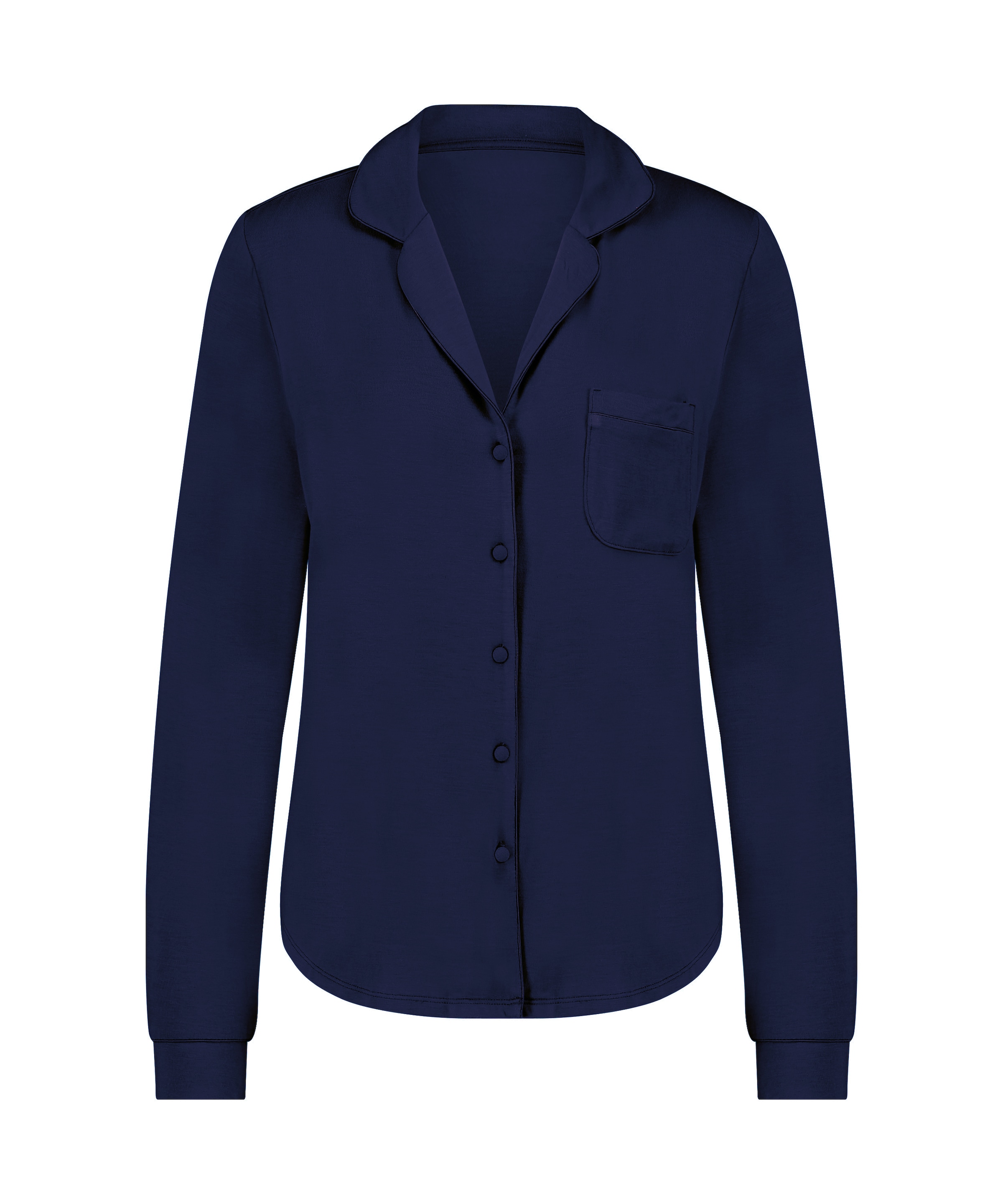 Hunkemöller Slaapshirt in Blauw: voorkant