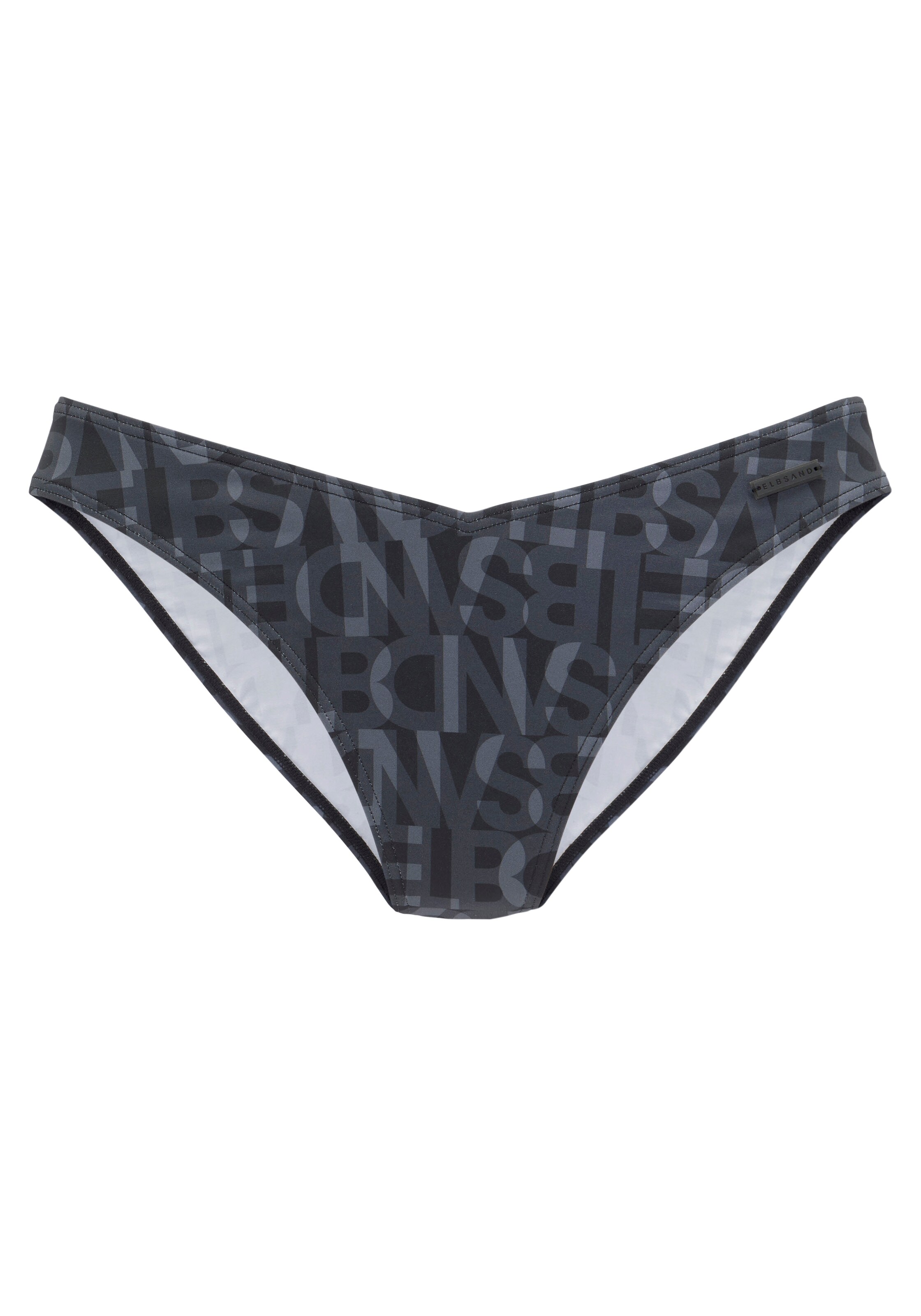 Elbsand Bikini Bottoms in Black: front