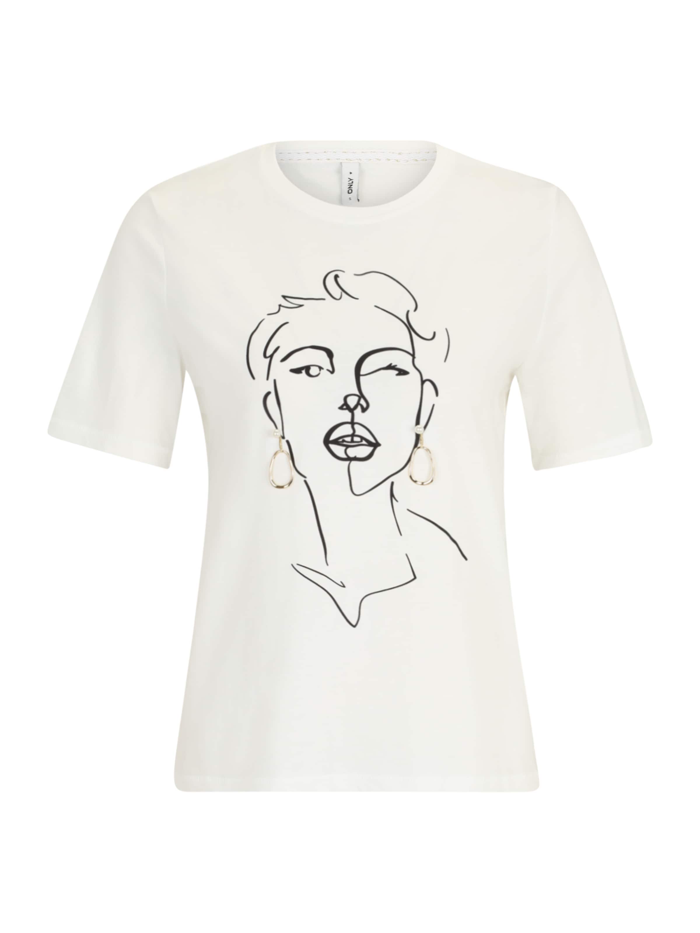 ONLY - Camisa 'ONLViolet' em branco: frente