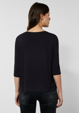 STREET ONE Shirt in Schwarz