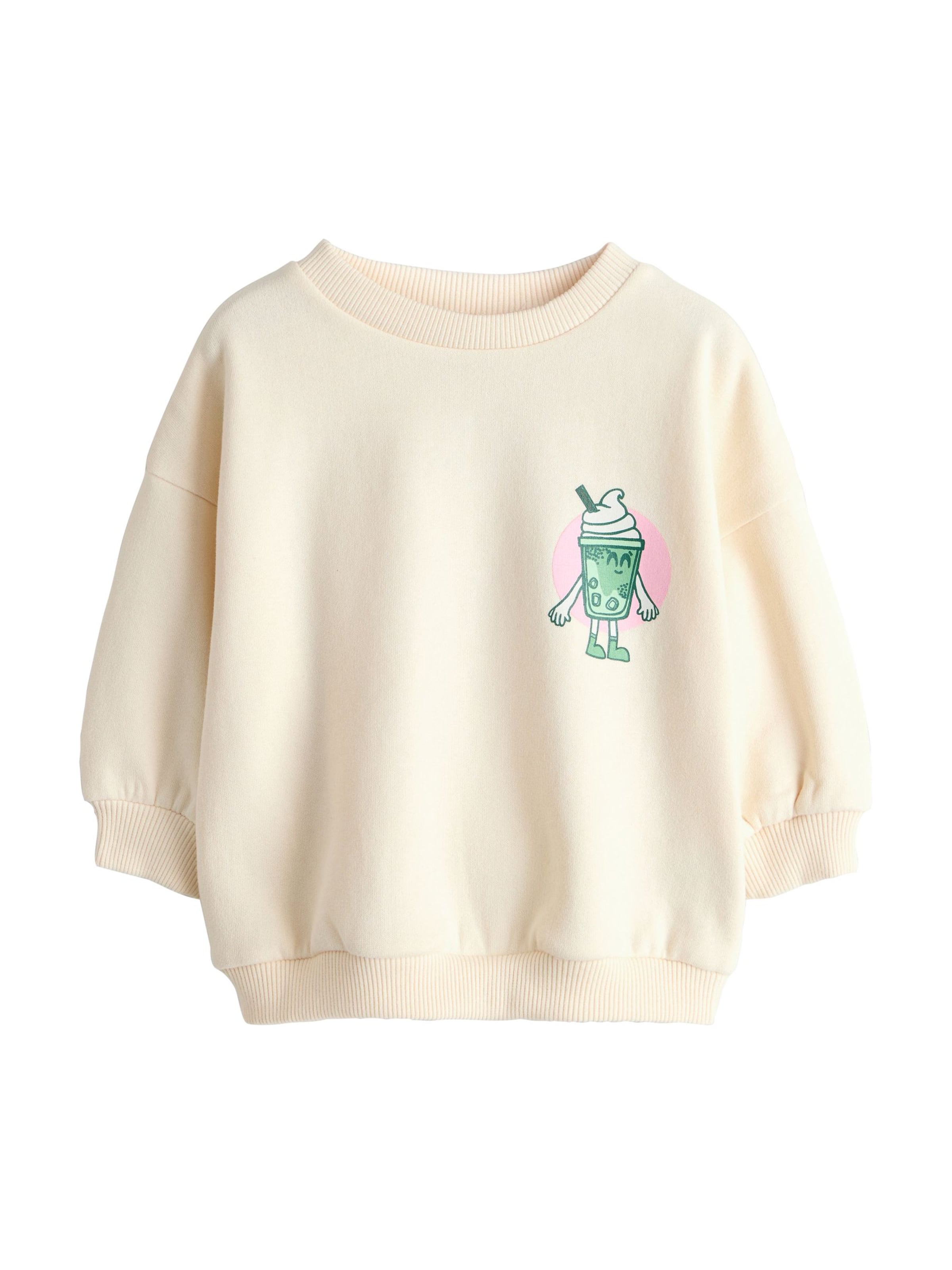 Next - Sudadera en beige: frente