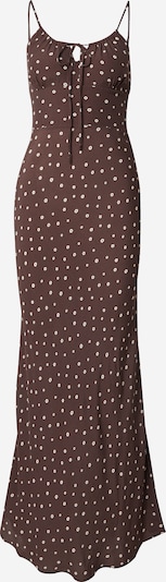 LeGer by Lena Gercke Summer dress 'Fleur' in Chocolate / White, Item view