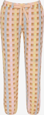 TRIUMPH Пижамные штаны в Коричневый: спереди