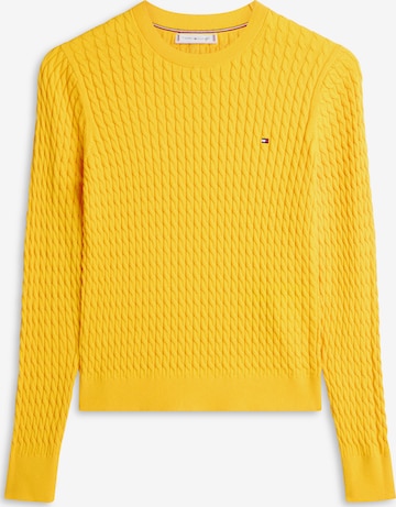 TOMMY HILFIGER Pullover in Gelb: Vorderseite