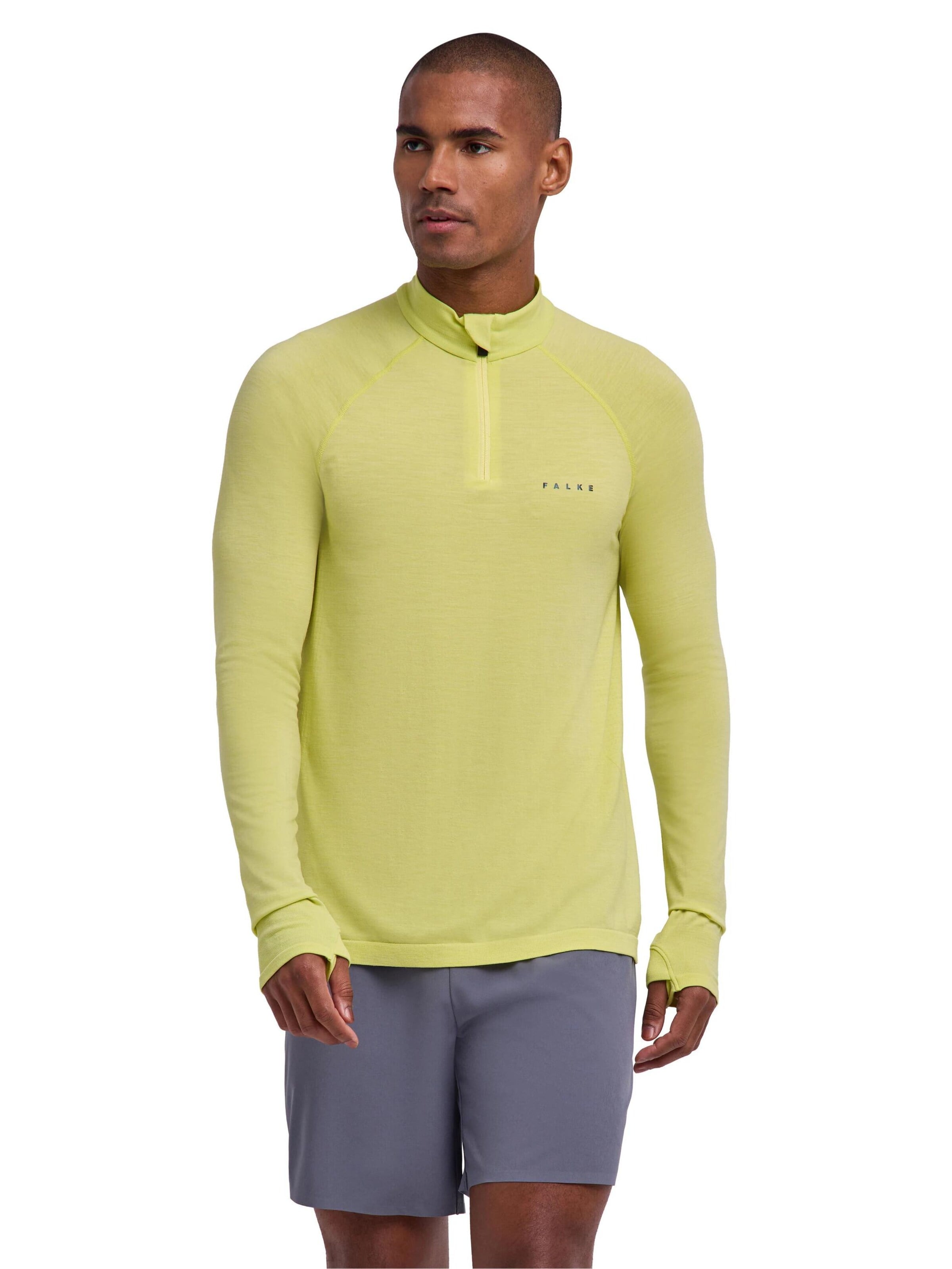 FALKE Funktionsshirt‌‌‌‌‌‌‌‌ in Gelb: Vorderseite