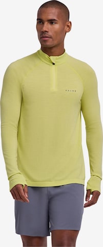 FALKE Funktionsshirt in Gelb: Vorderseite