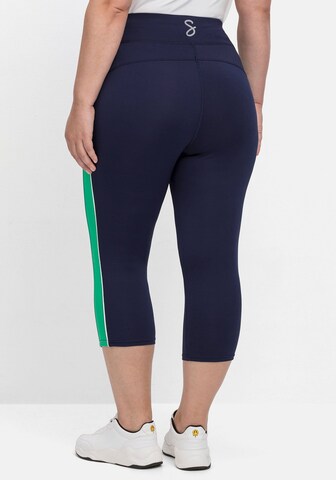 SHEEGO - Slimfit Calças de desporto em azul