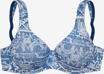 NUANCE Bra in Blue: front