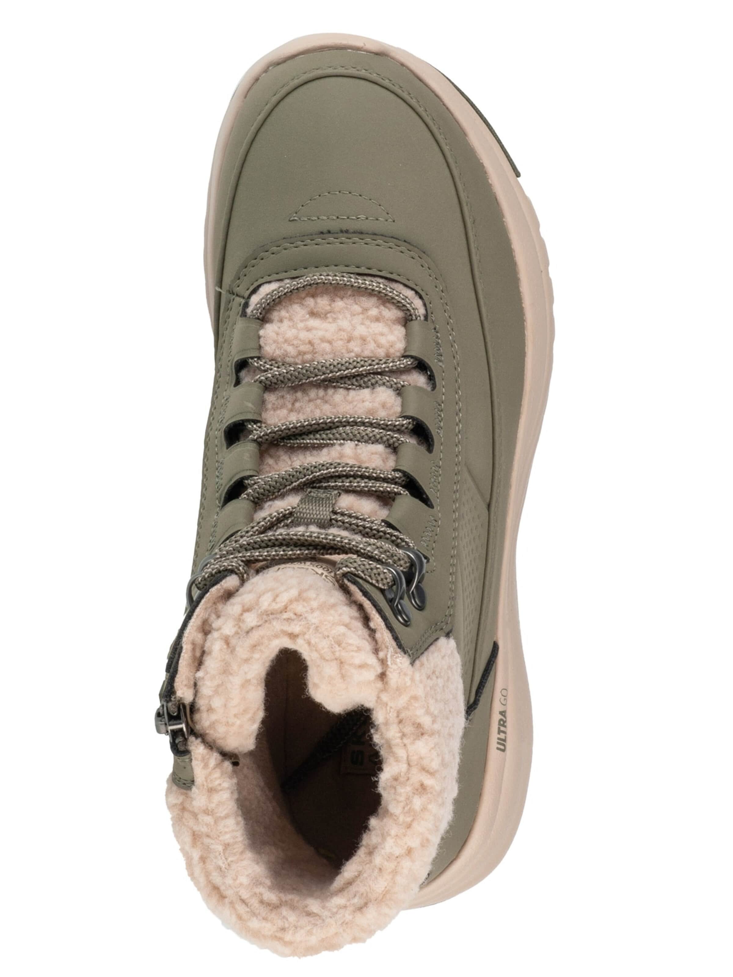SKECHERS Boots 'Skechers On-The-Go Stellar - Alpine Adventure' in Groen