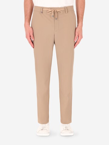 Regular Pantalon 'Active' Distretto12 en beige : devant
