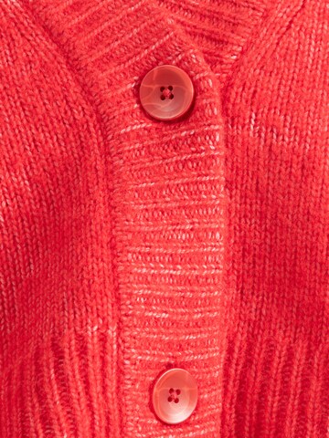 PIECES Strickjacke 'PCJIMMA' in Rot
