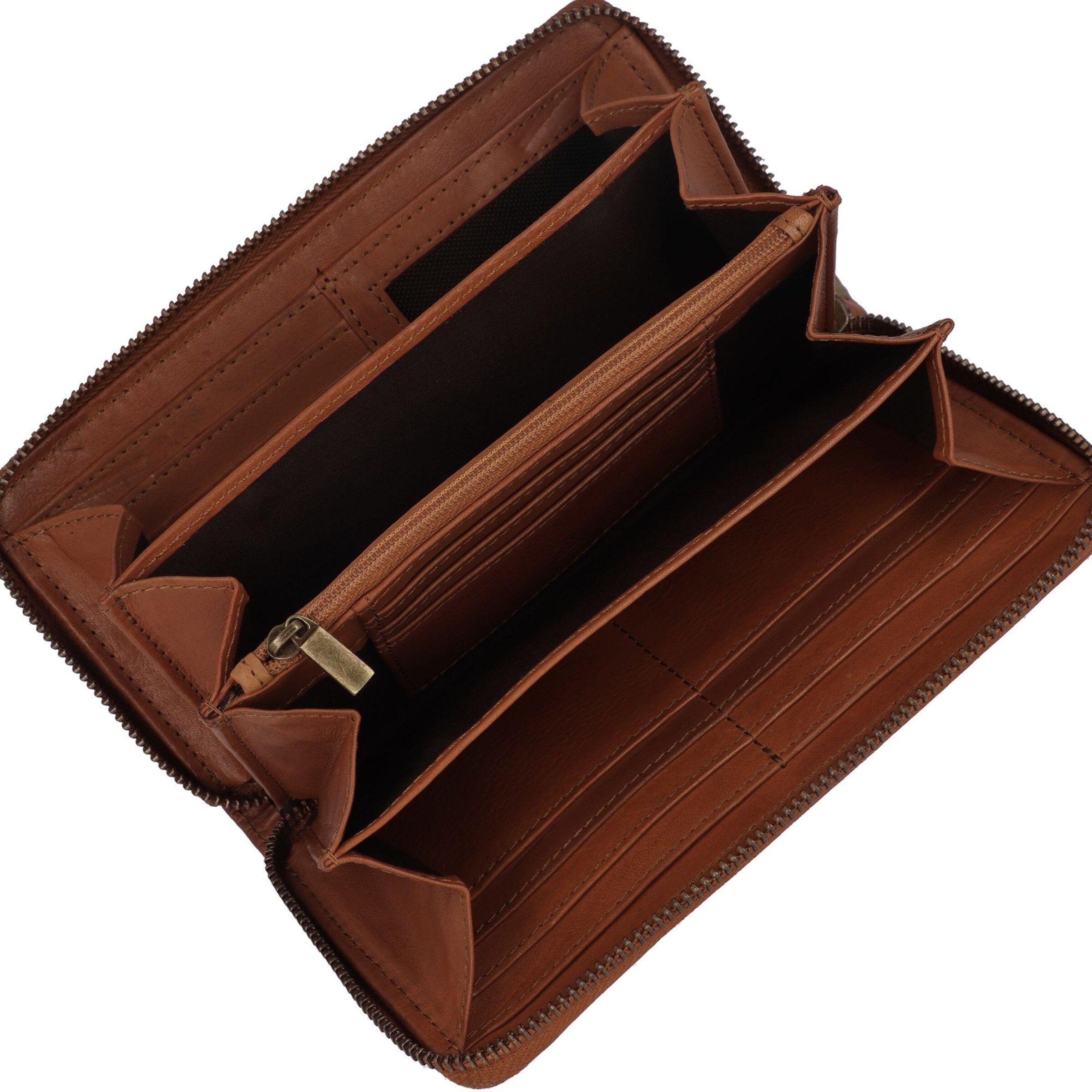 GREENBURRY Wallet 'Colombiana' in Brown