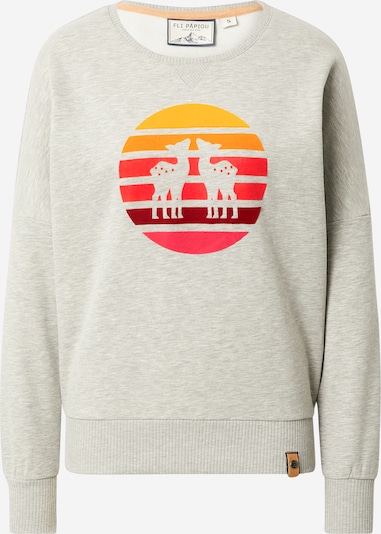 Fli Papigu Sweatshirt 'Der 12' in mottled grey / Mixed colors, Item view