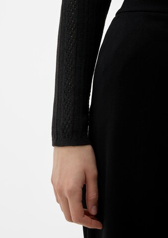 QS Knit Cardigan in Black