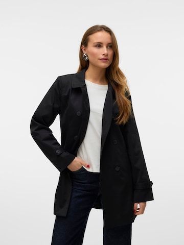 Manteau mi-saison 'VMCHELSEA OLIVIA' VERO MODA en noir : devant