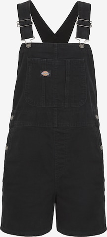 Regular Salopette 'DUCK' DICKIES en noir : devant