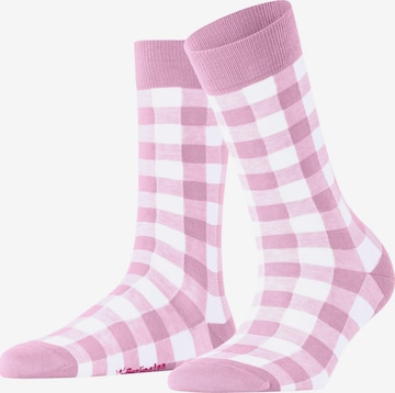BURLINGTON Socken 'Vichy' in Pink: Vorderseite