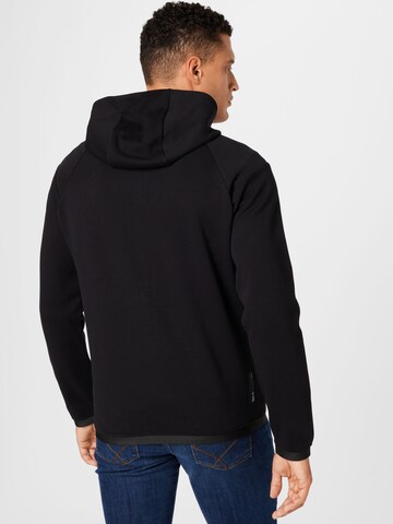 BRAX Zip-Up Hoodie 'Sammy' in Black